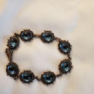 Vintage blue stone bracelet